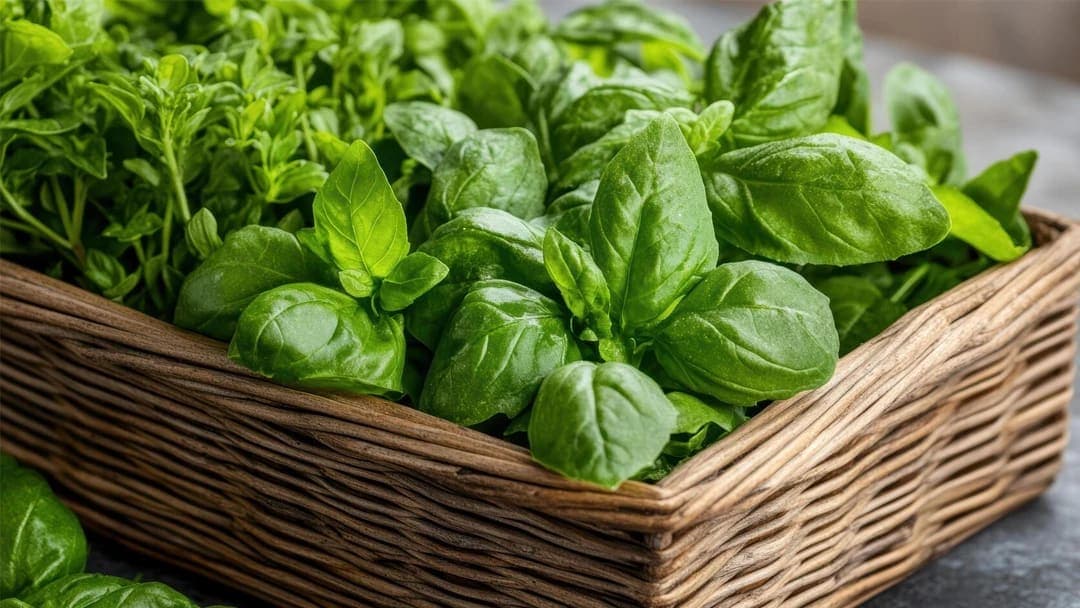 Basil Sweet Leaves — export-grade spice from India