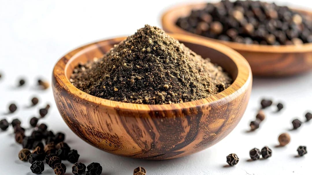 Black Pepper Powder — export-grade spice from Kerala, India