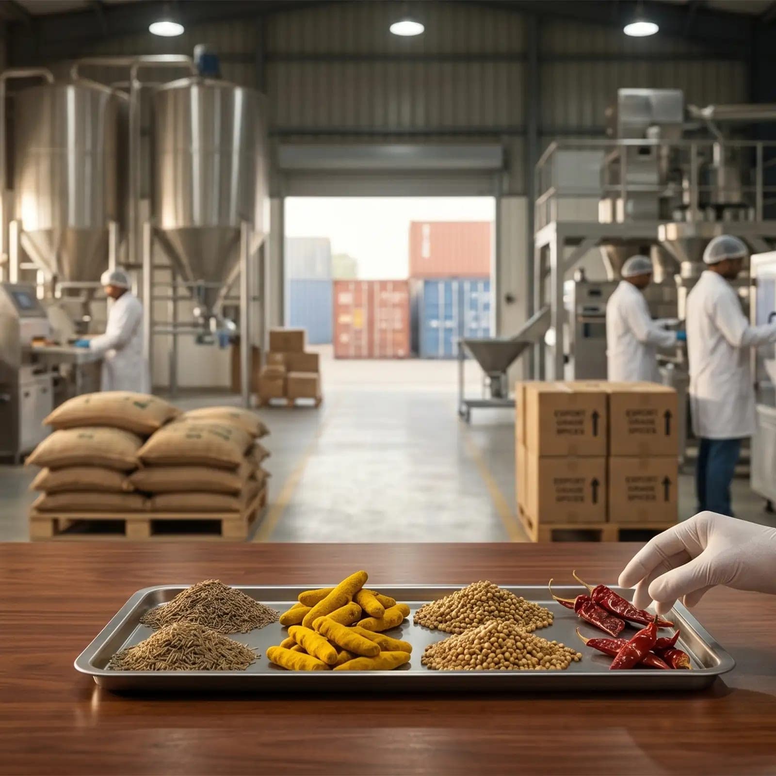Yogiraj Spices processing facility in Guwahati